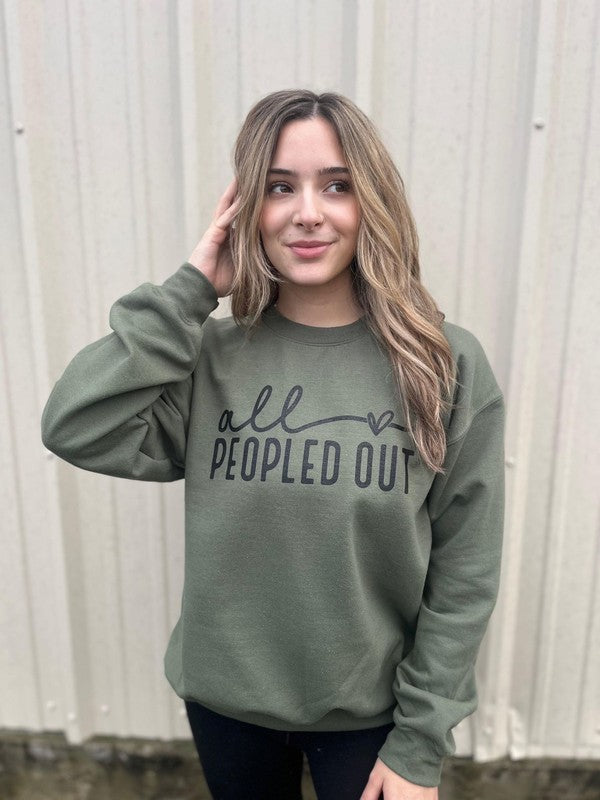 All Peopled Out Sweatshirt